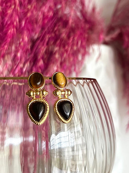 Ashley Earrings - Waterproof, 18k Gold Plated