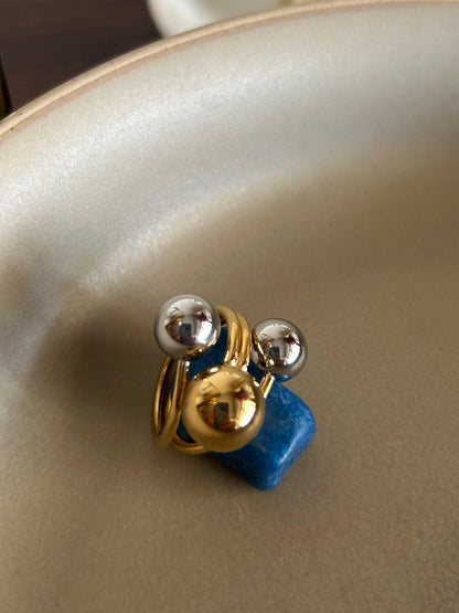 Mina Ring - Waterproof, 18k Gold Plated
