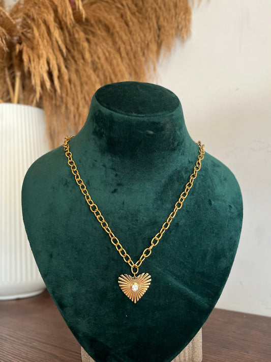 Inya Necklace - Waterproof, 18k Gold Plated