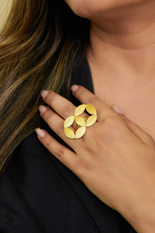 Dale Ring - 18k Gold Plated, Anti Tarnish