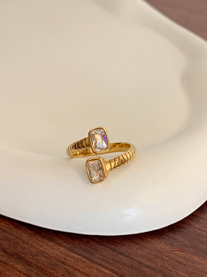 Promise Ring - Waterproof, 18k Gold Plated