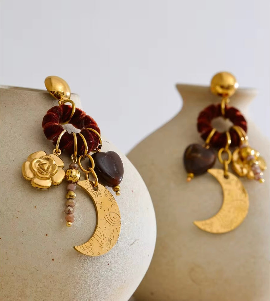 Farsi Earrings  - Waterproof, 18k Gold Plated