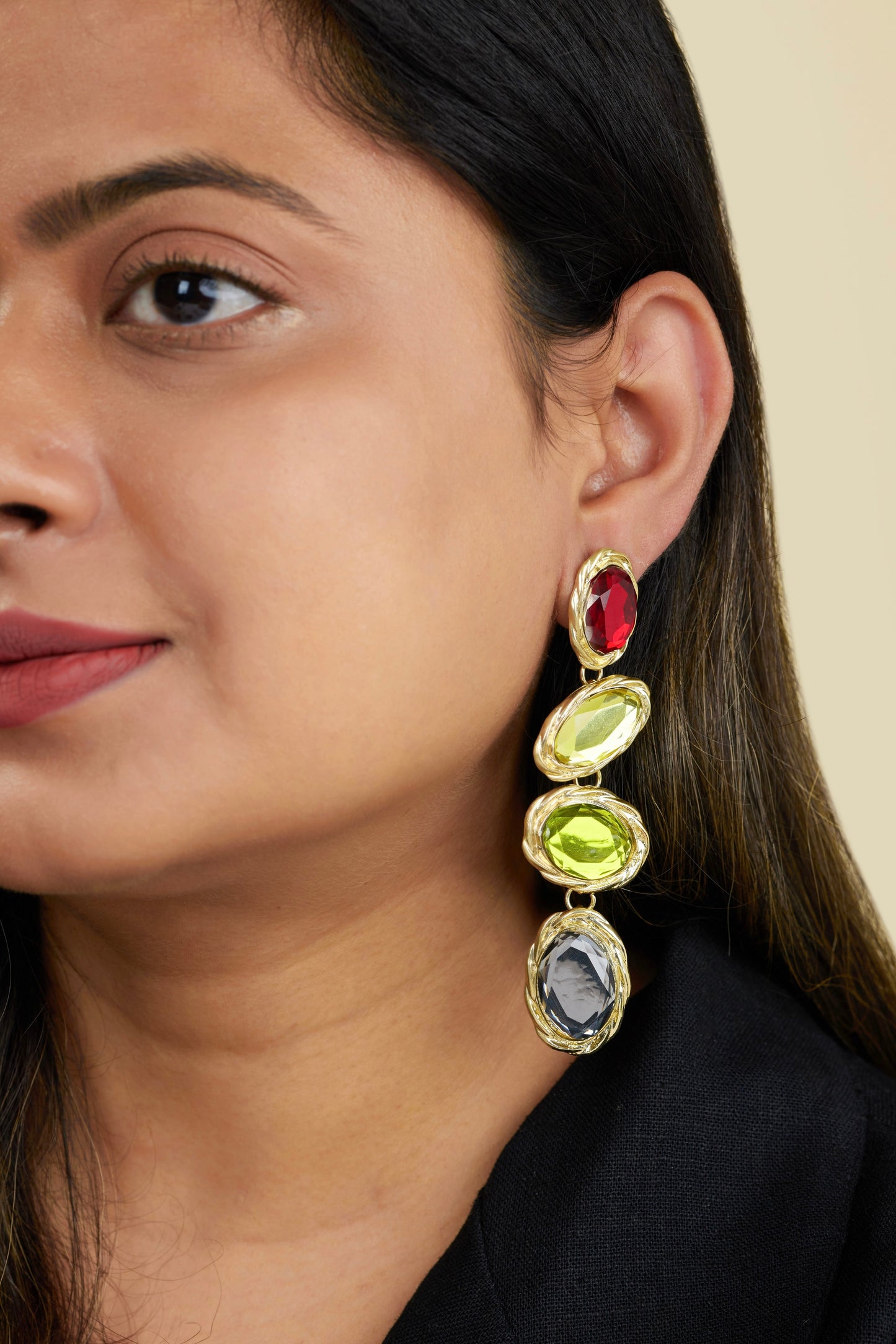 Foya Earrings - Anti Turnish