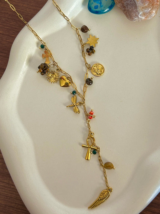 Zoya Necklace - Waterproof, 18k Gold Plated