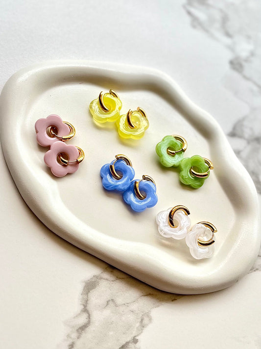 Fiona Hoops - Waterproof, 18k Gold Plated