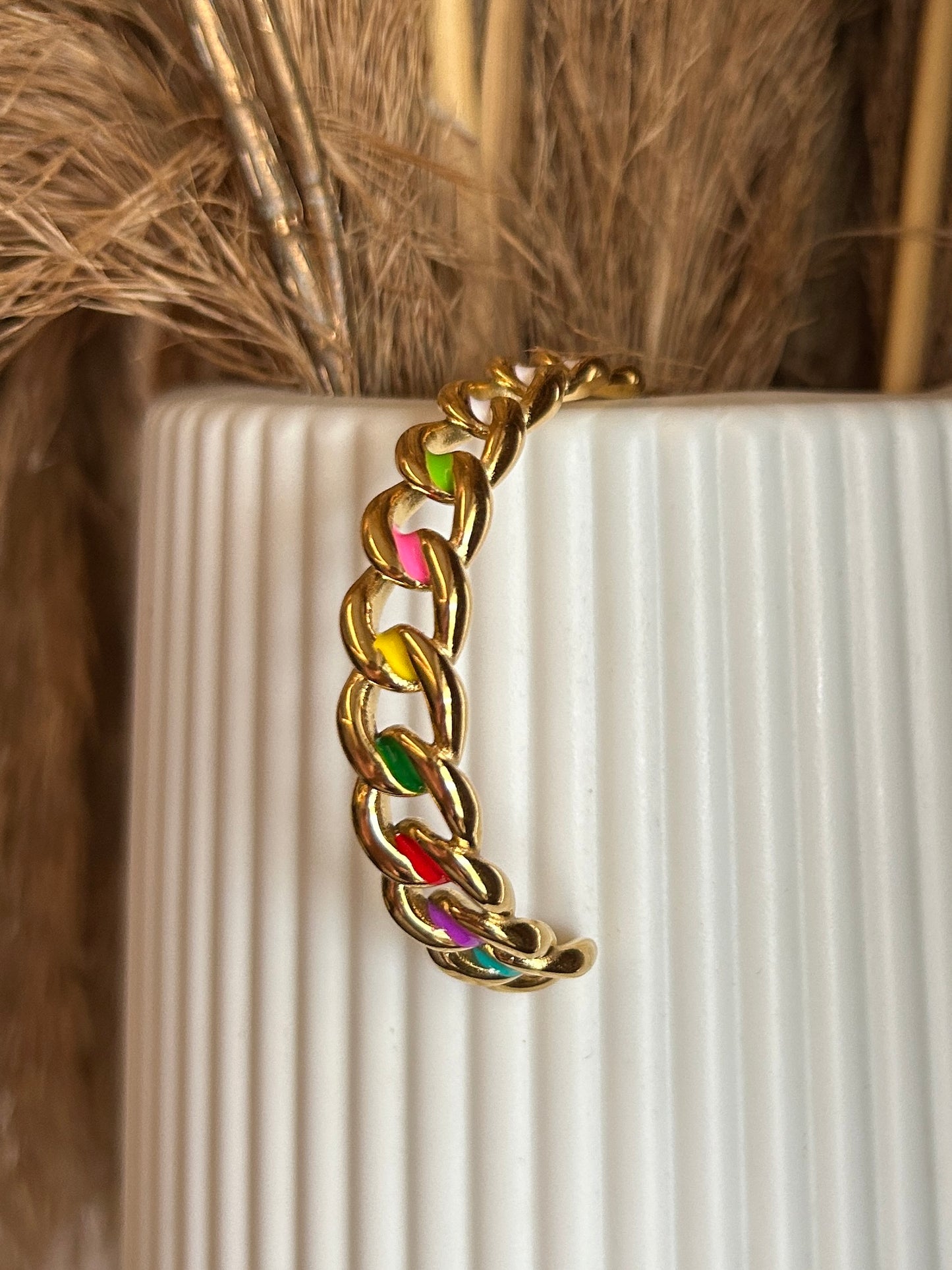 Risha Bracelet - Waterproof, 18k Gold Plated