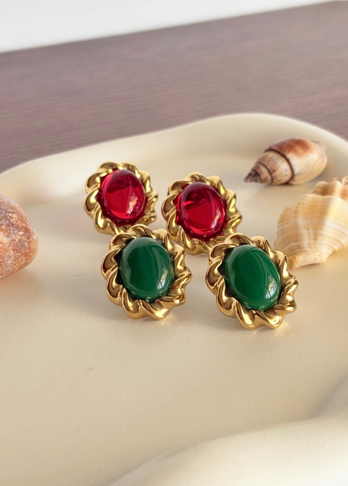 Nysa Earrings - Waterproof, 18k Gold Plated