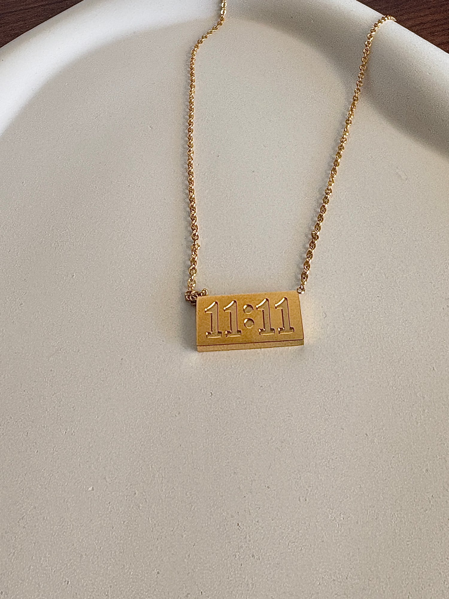 11:11 Necklace - Waterproof, 18k Gold Plated
