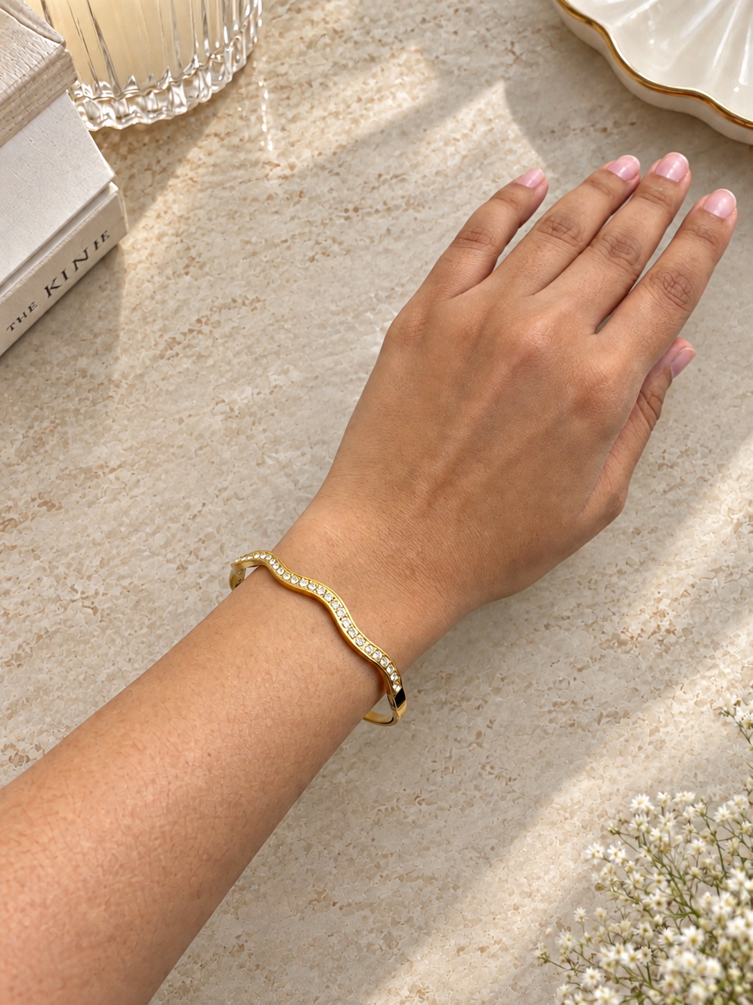 Sela Bracelet - Waterproof, 18k Gold Plated