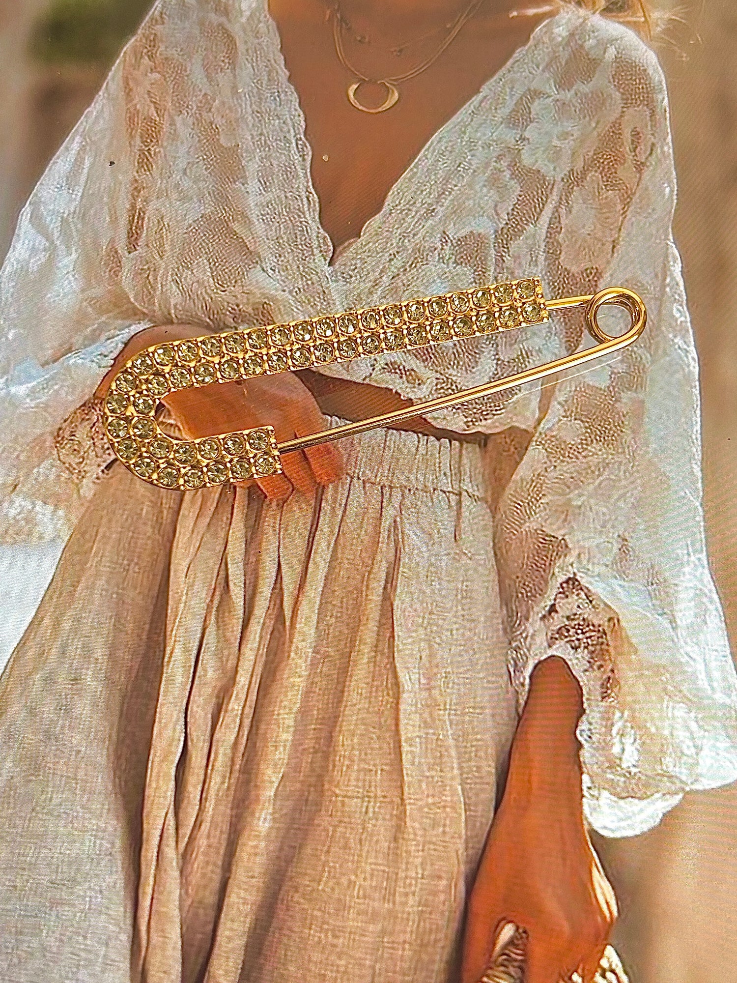 Aus Pin Brooch