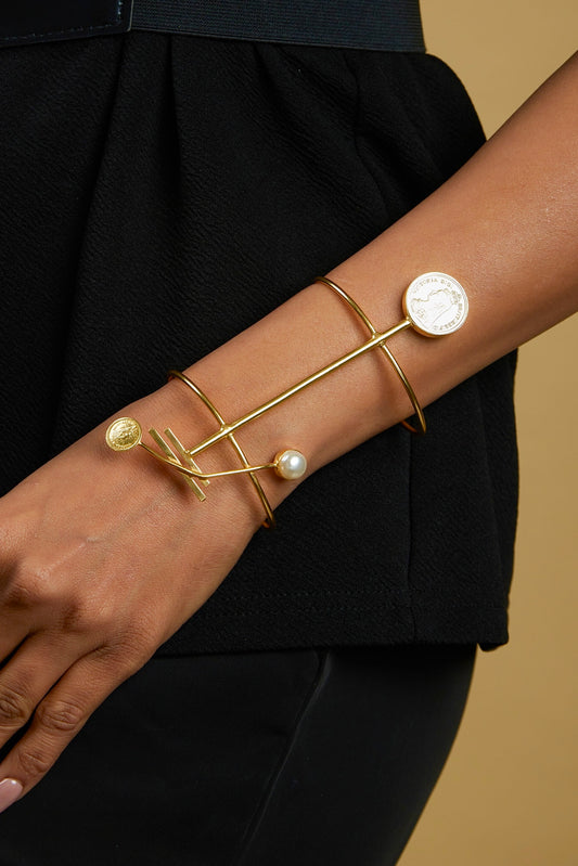 Mezo Cuff Bracelet - Anti Tarnish