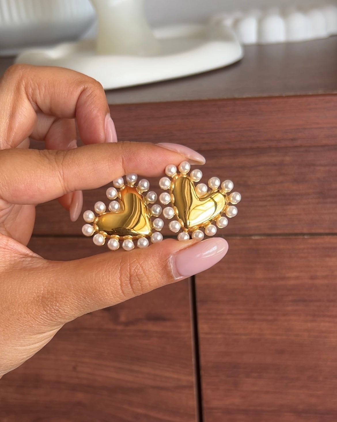 Rashi Earrings - Waterproof, 18k Gold Plated