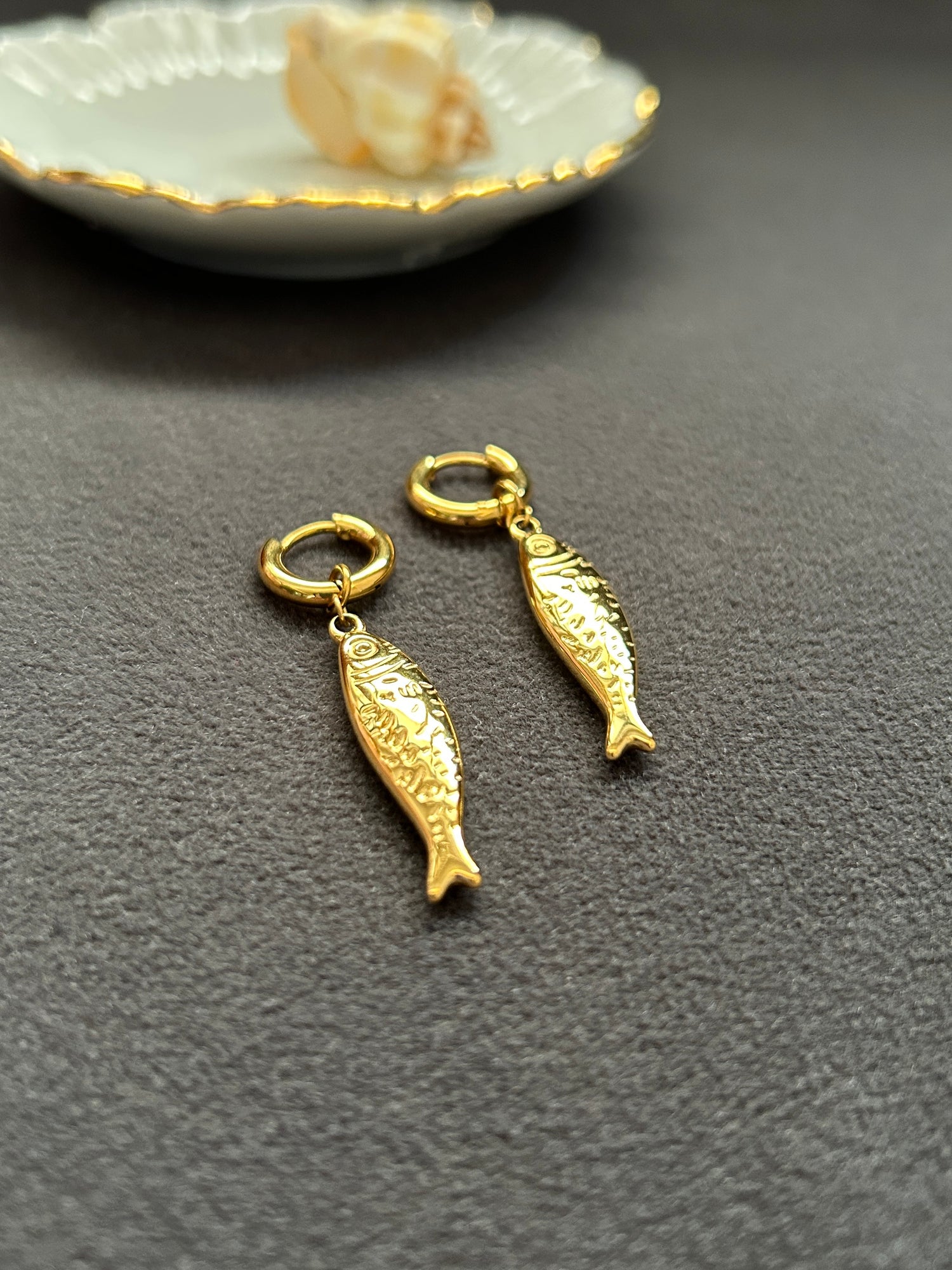 Rihana Earrings - Waterproof, 18k Gold Plated