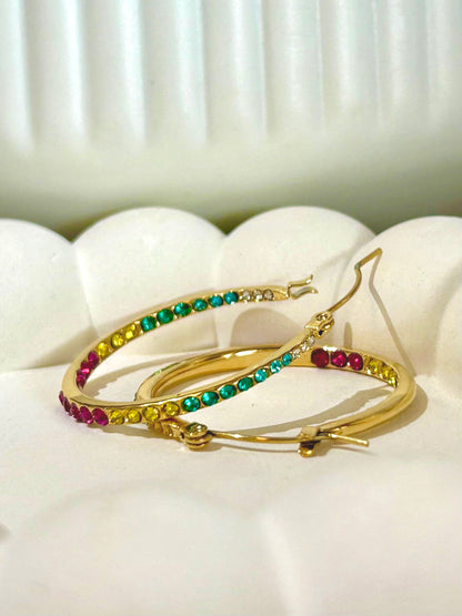Riwaa Hoops - Waterproof, 18k Gold Plated