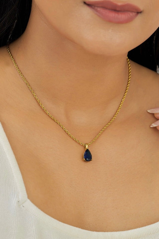 Jenny Necklace - Waterproof, 18k Gold Plated
