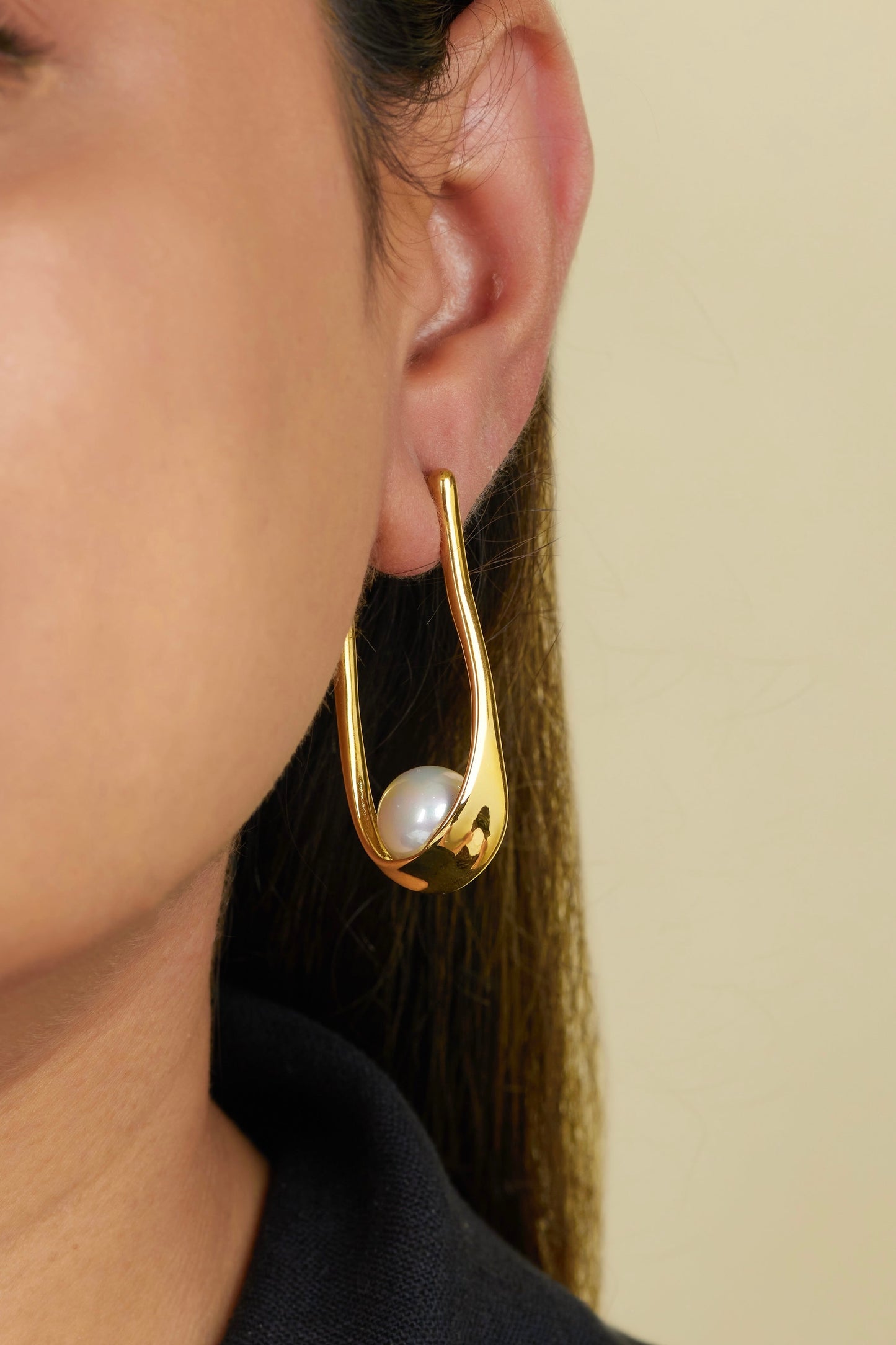 Ash Earrings - Waterproof, 18k Gold Plated
