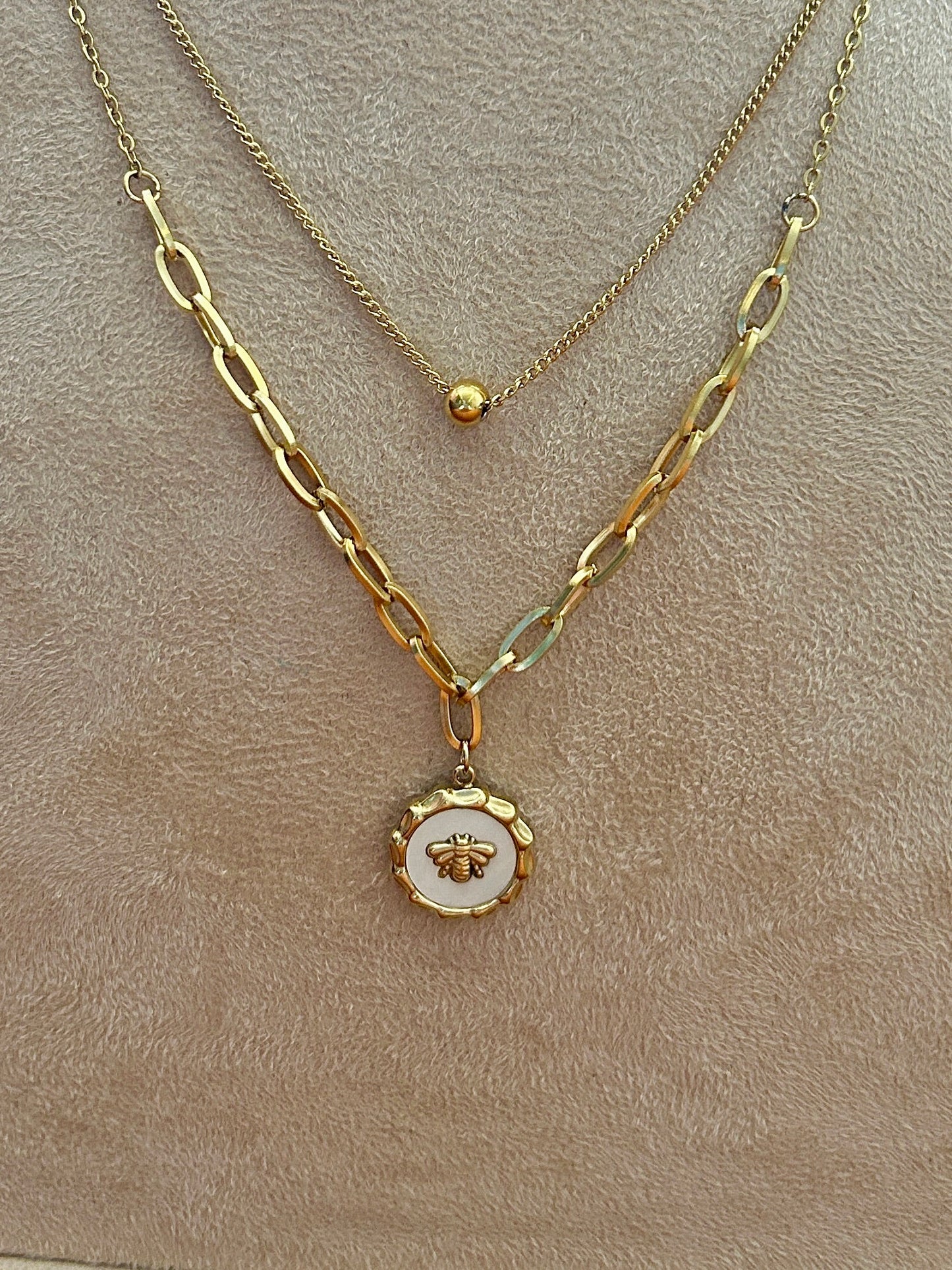 Ariel Necklace - Waterproof, 18k Gold Plated