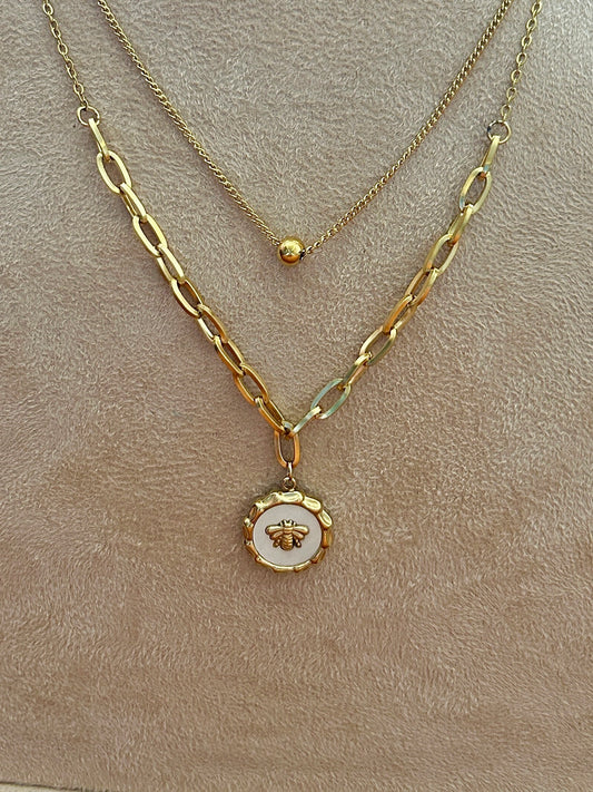 Ariel Necklace - Waterproof, 18k Gold Plated