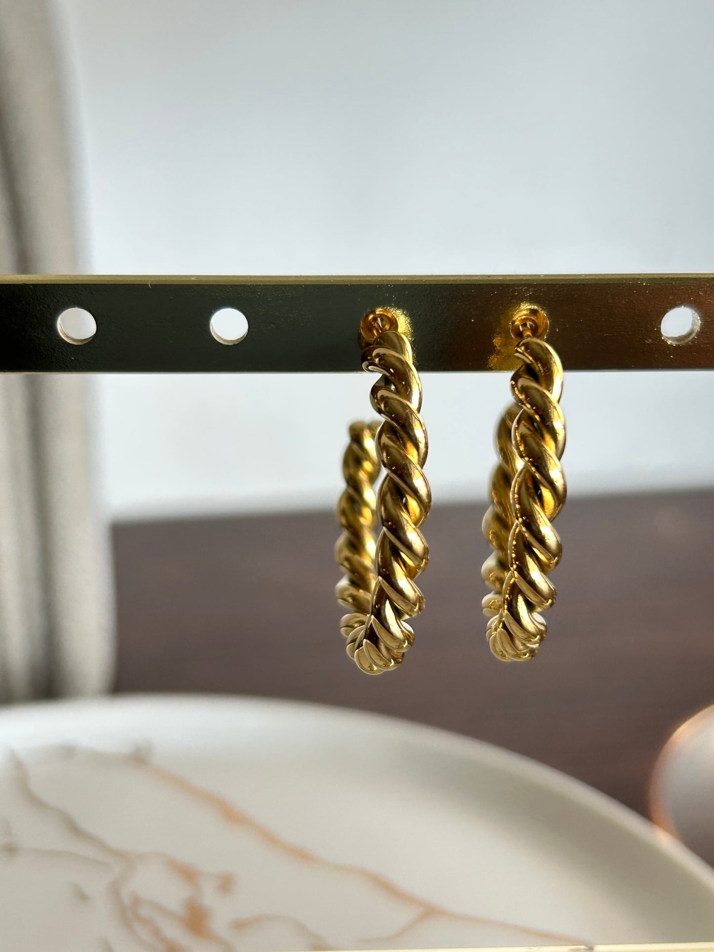Ami Earrings - Waterproof, 18k Gold Plated