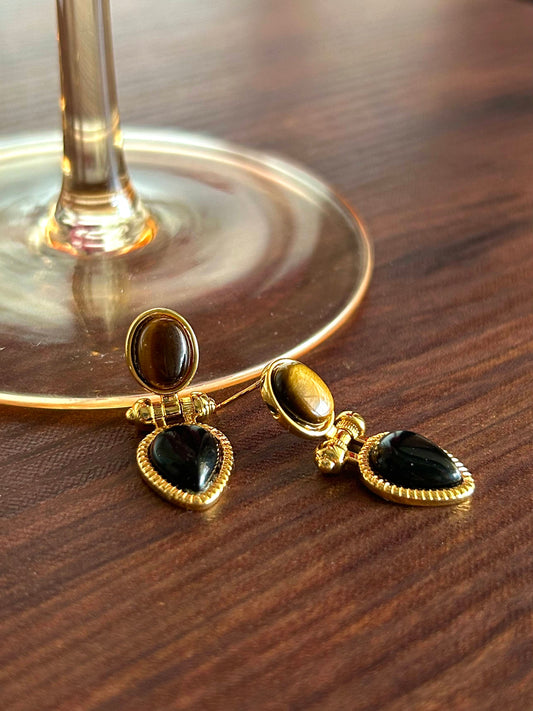 Ashley Earrings - Waterproof, 18k Gold Plated