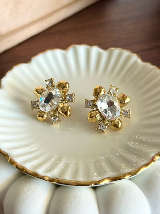 Myra Earrings - Waterproof, 18k Gold Plated