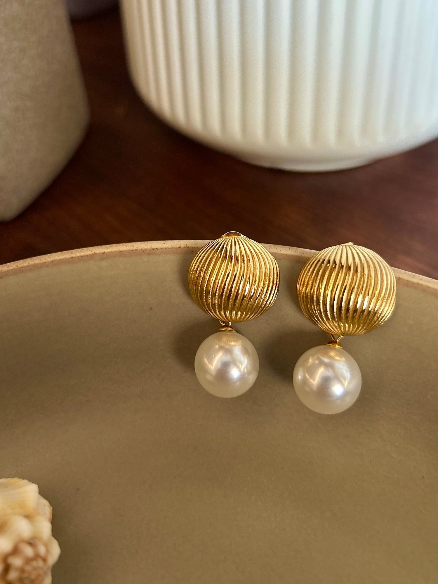 Oro Earrings - Waterproof, 18k Gold Plated