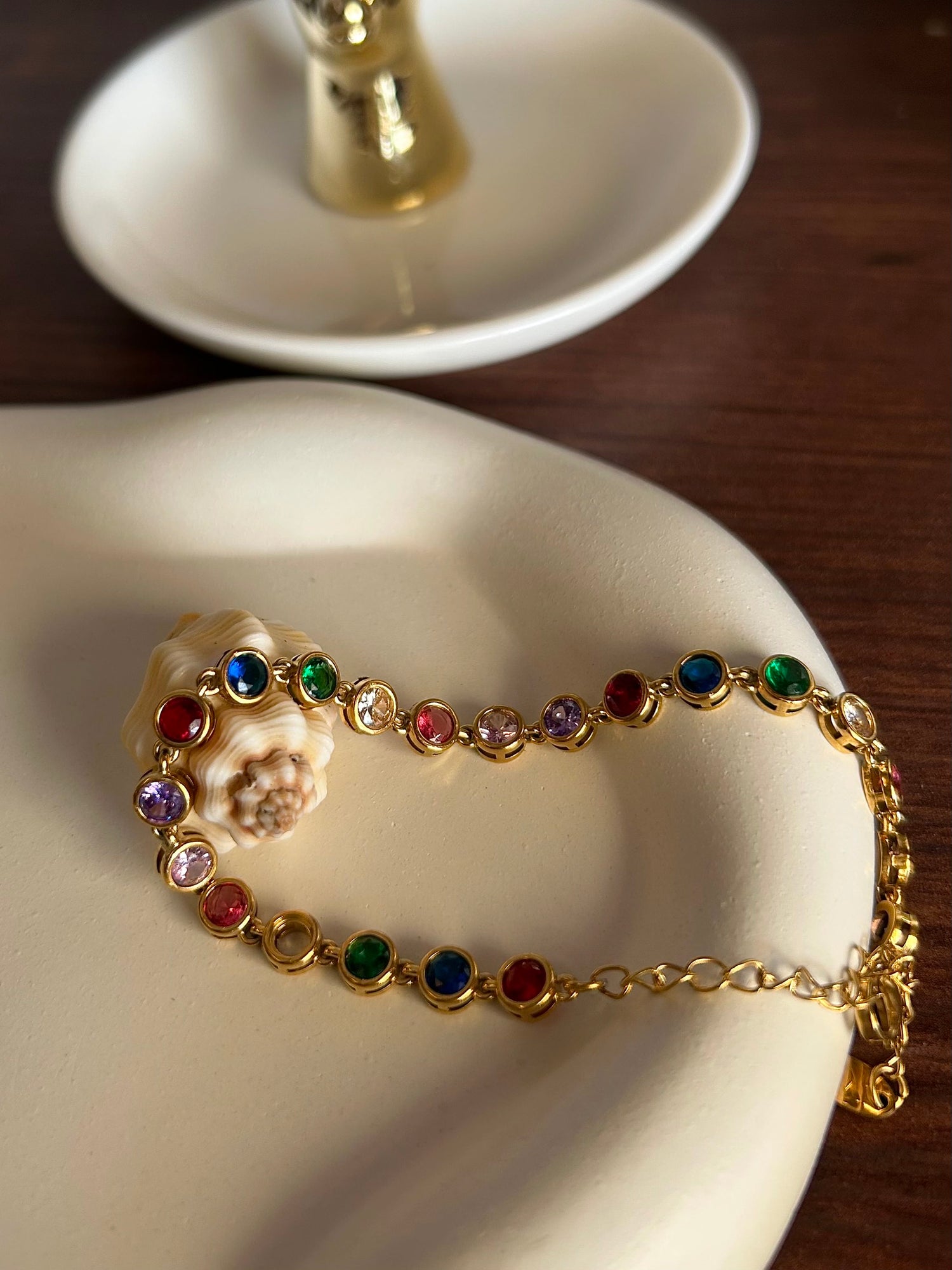 Rina Bracelet - Waterproof, 18k Gold Plated