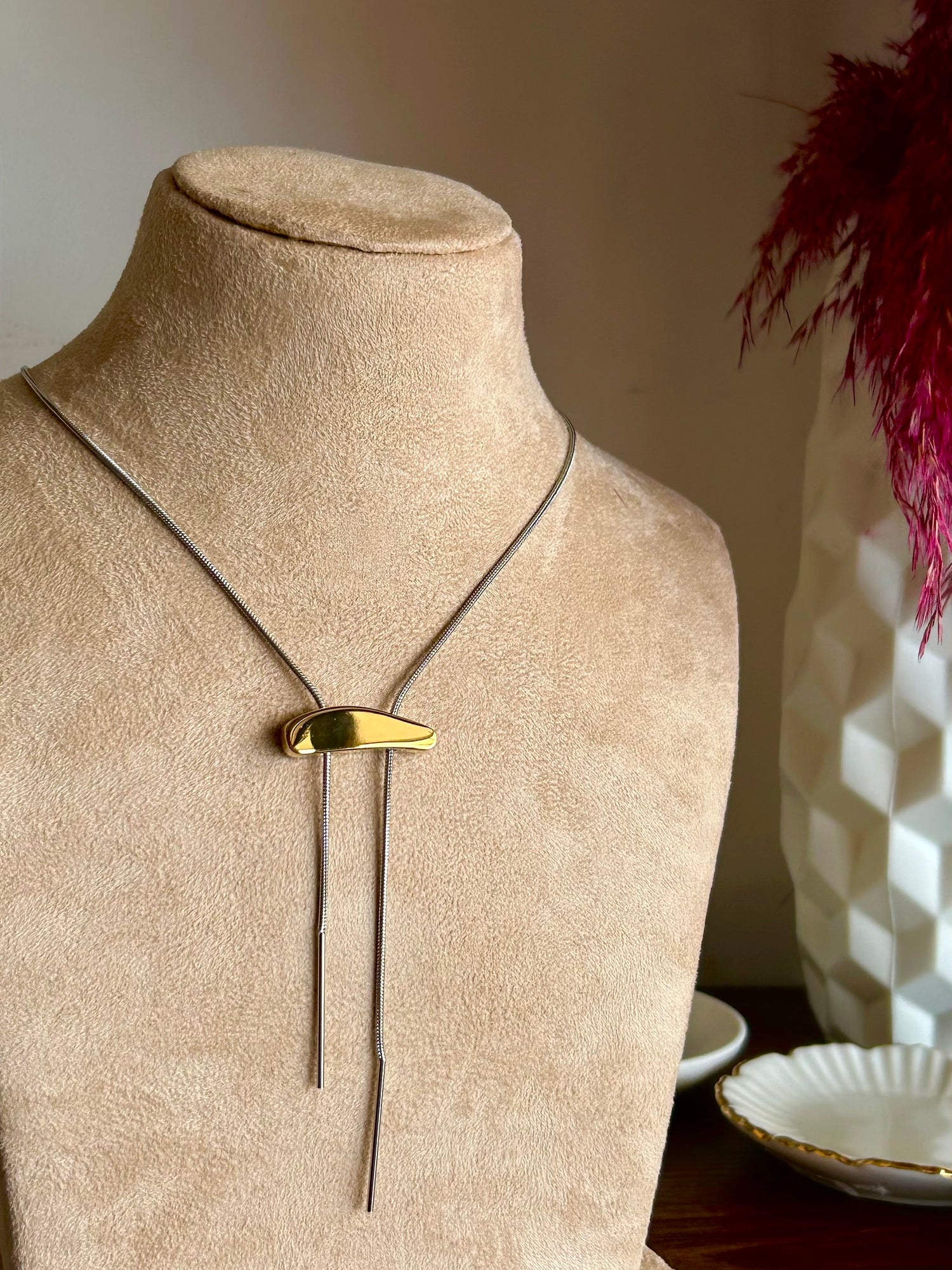 Santy Necklace - Waterproof, 18k Gold Plated