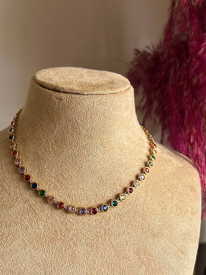 Rina Necklace - Waterproof, 18k Gold Plated