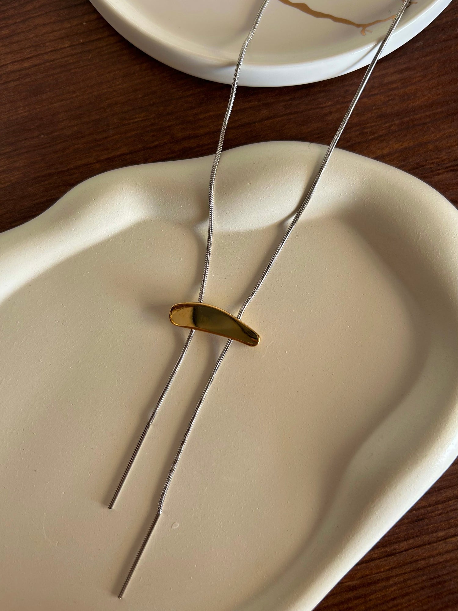 Santy Necklace - Waterproof, 18k Gold Plated