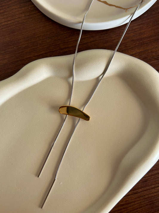 Santy Necklace - Waterproof, 18k Gold Plated