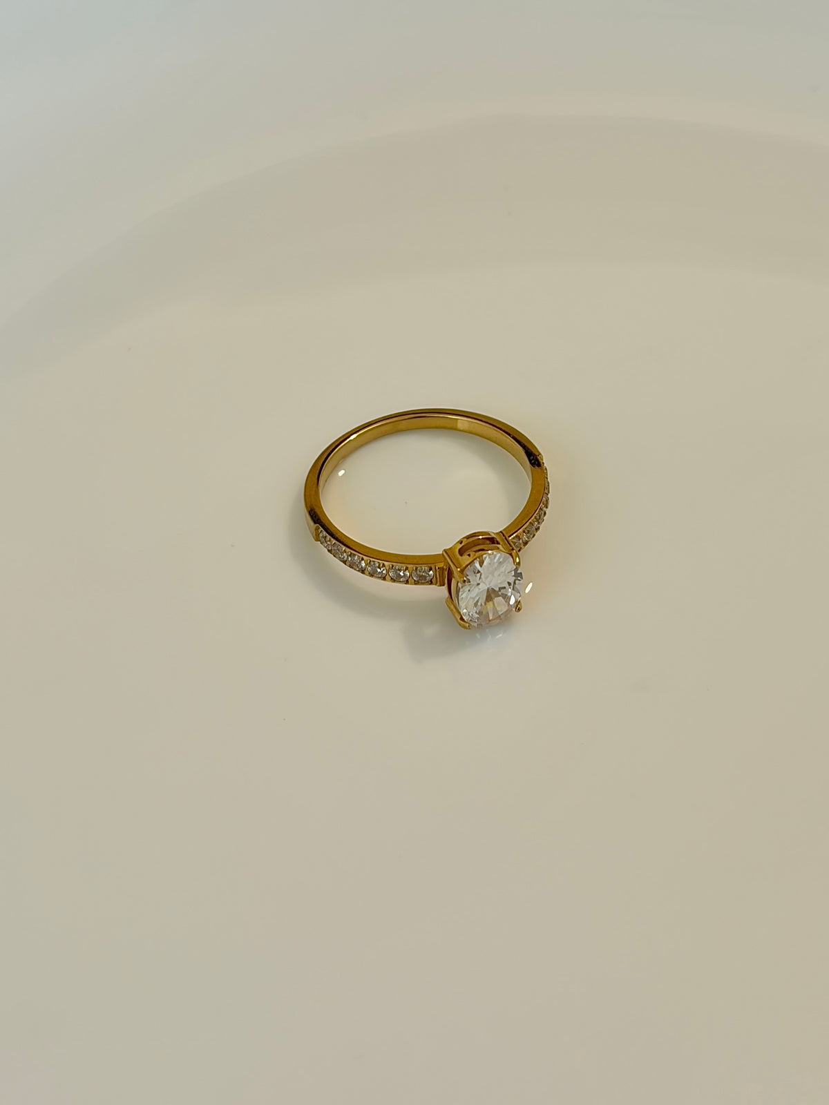 Tia Ring - Waterproof, 18k Gold Plated