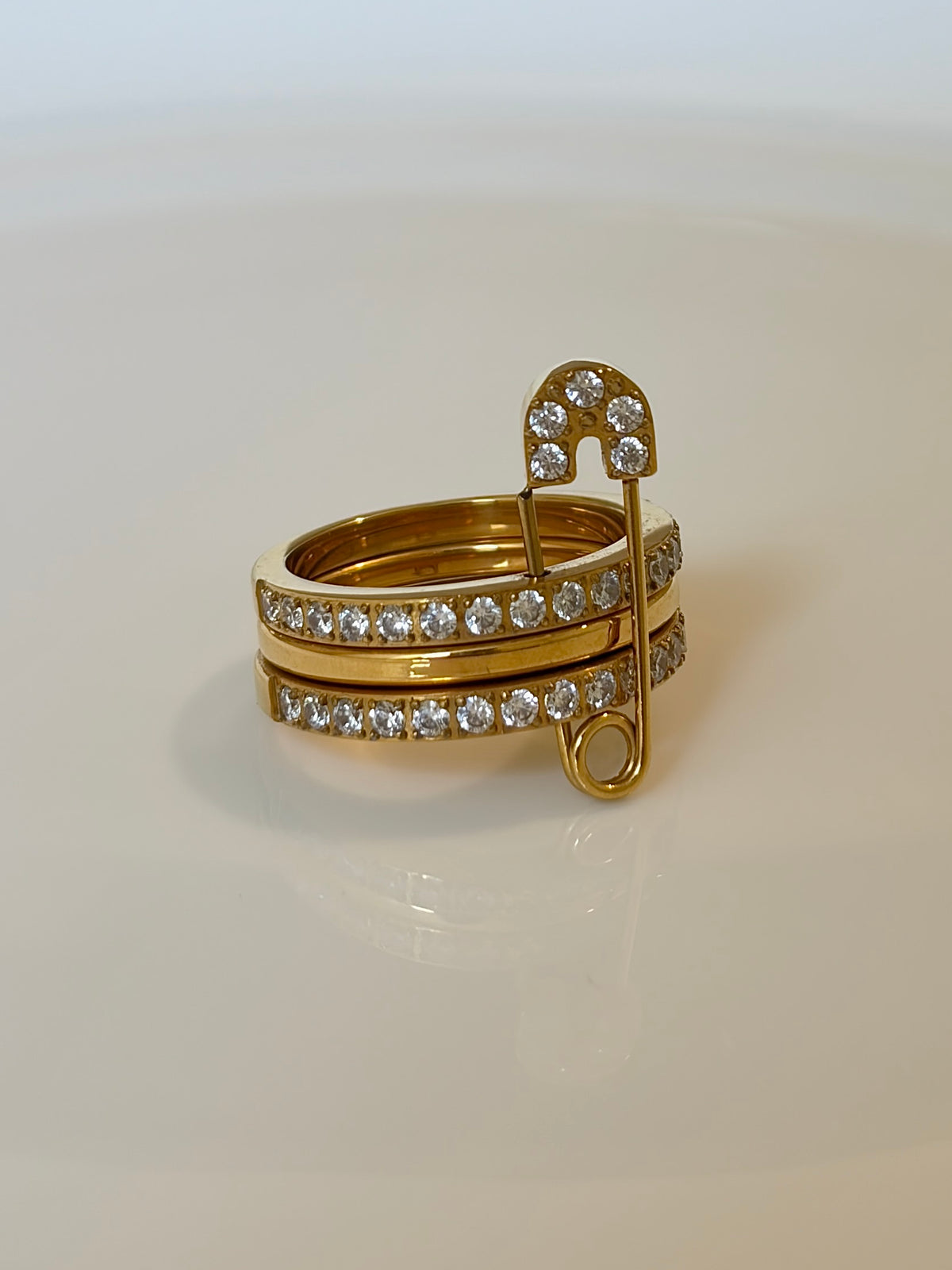 Sana ring - Waterproof, 18k Gold Plated