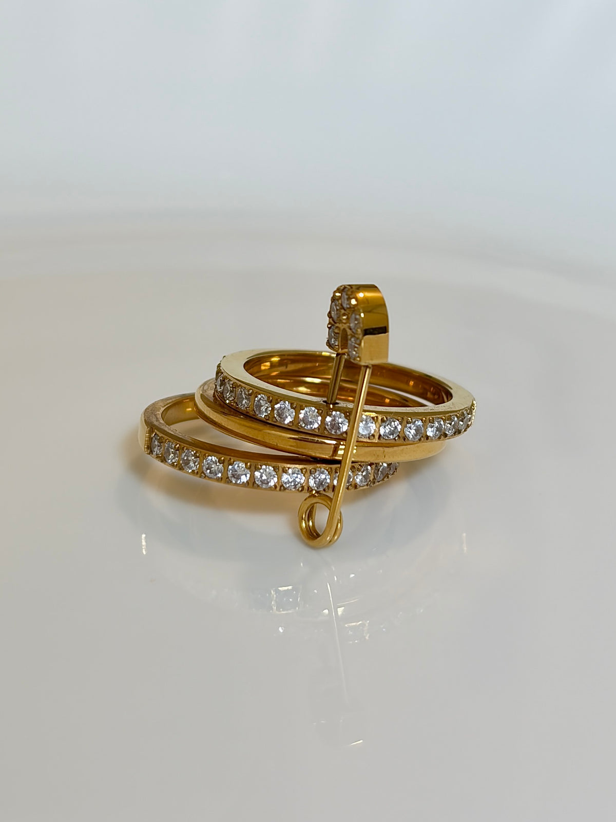Sana ring - Waterproof, 18k Gold Plated