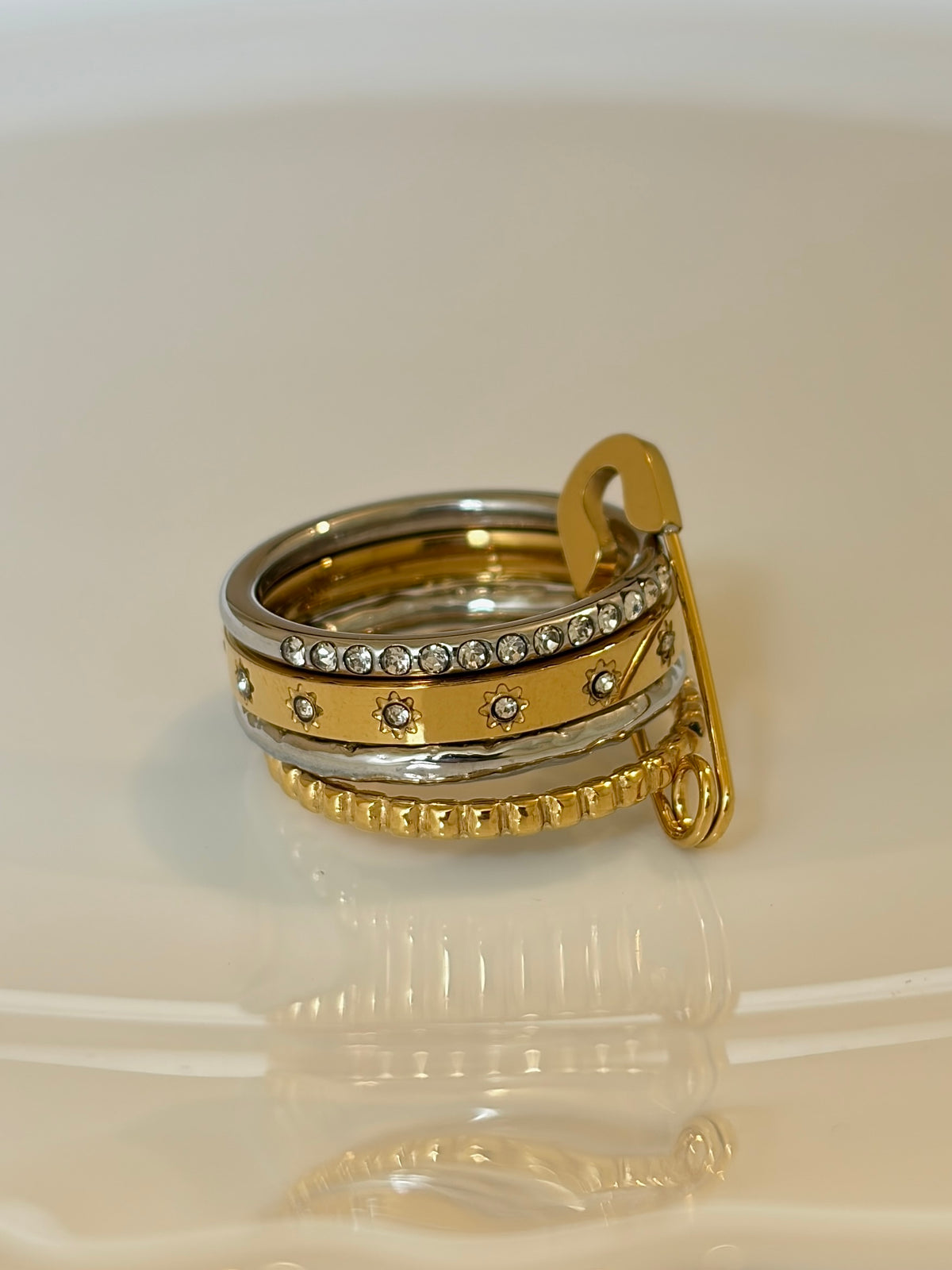 Lola Ring - Waterproof, 18k Gold Plated