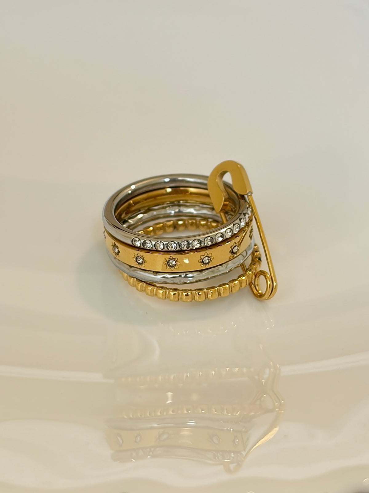 Lola Ring - Waterproof, 18k Gold Plated
