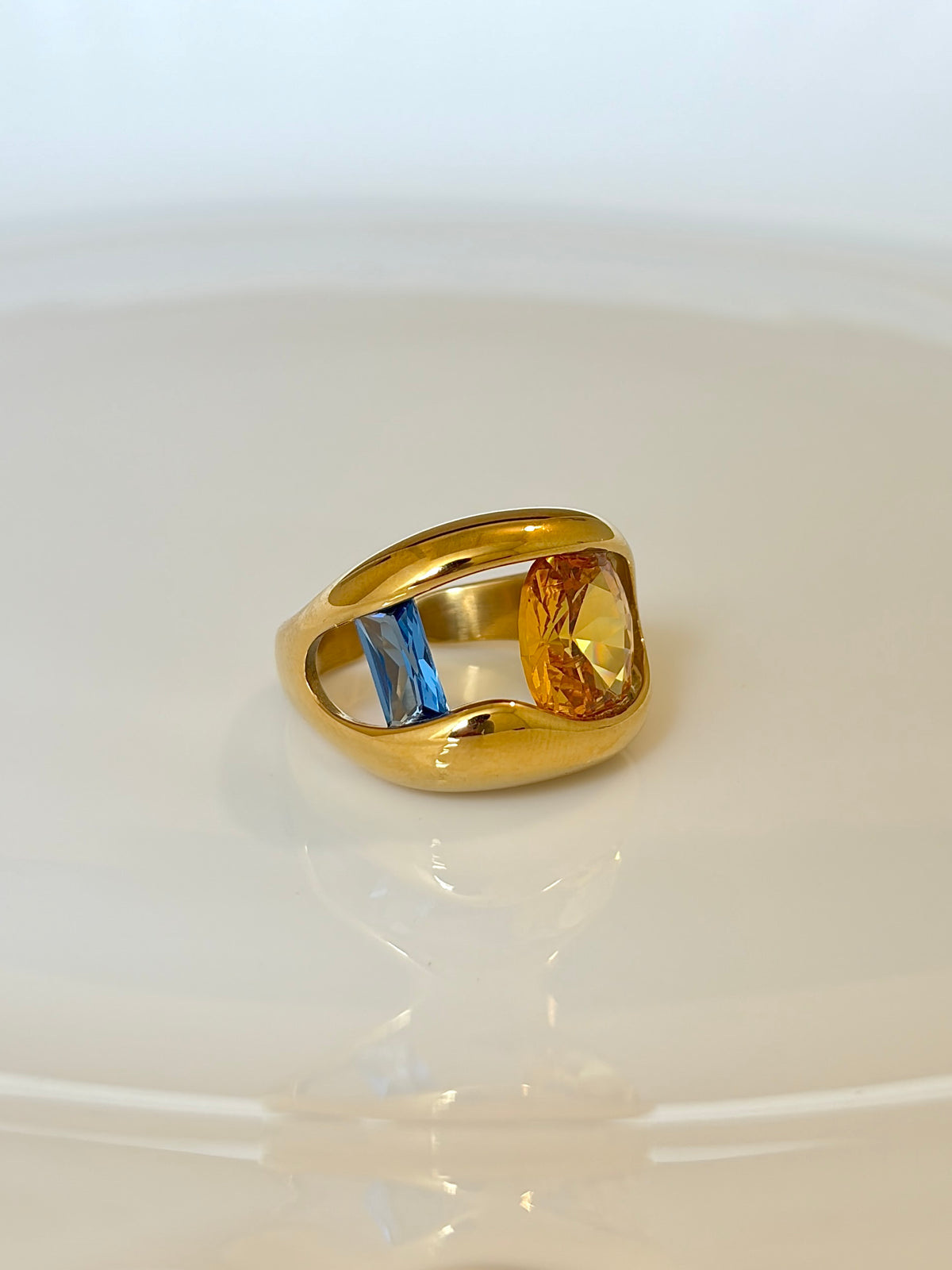 Della ring - Waterproof, 18k Gold Plated