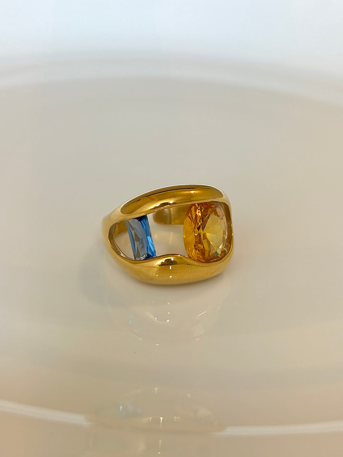 Della ring - Waterproof, 18k Gold Plated
