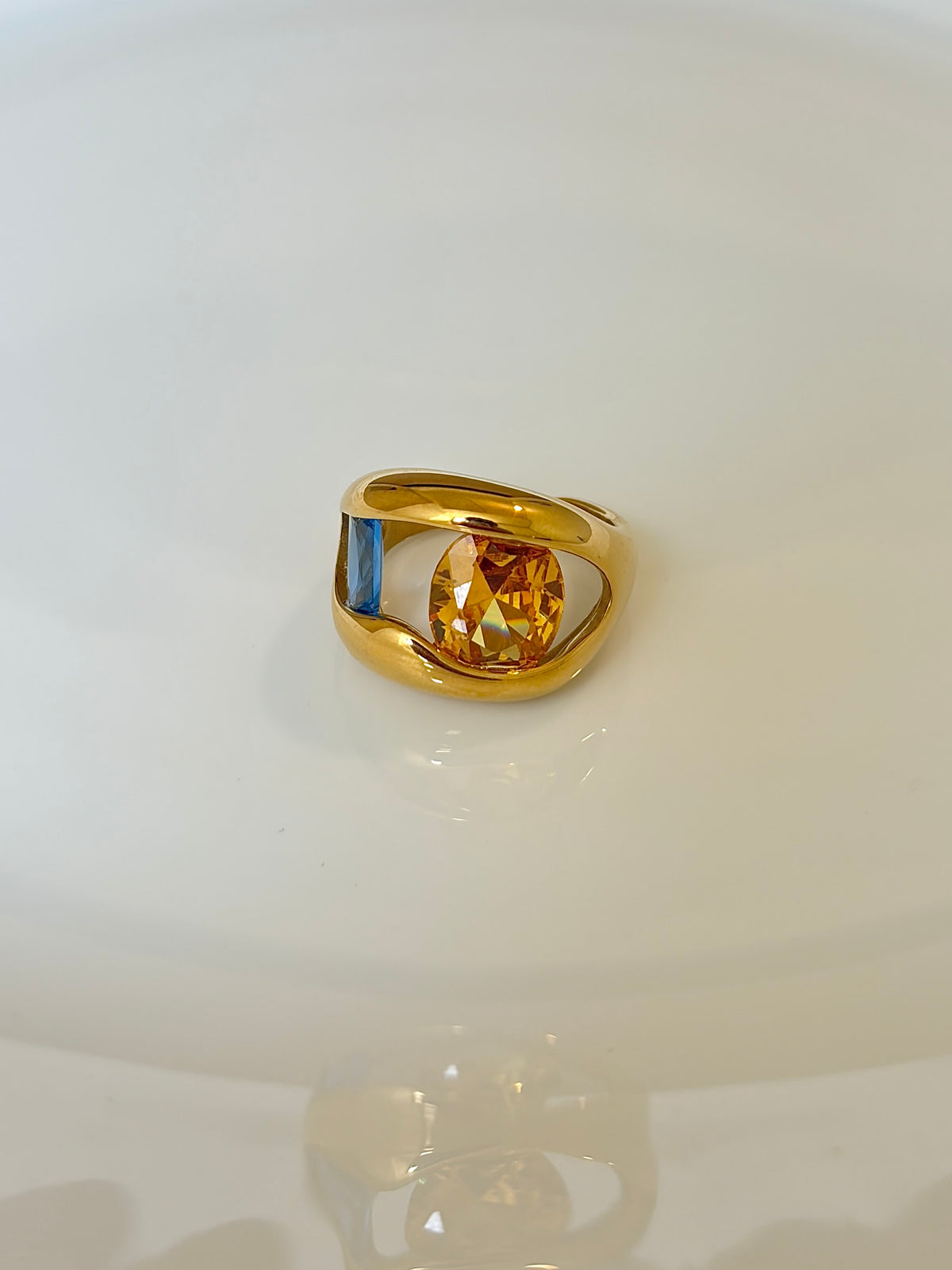 Della ring - Waterproof, 18k Gold Plated