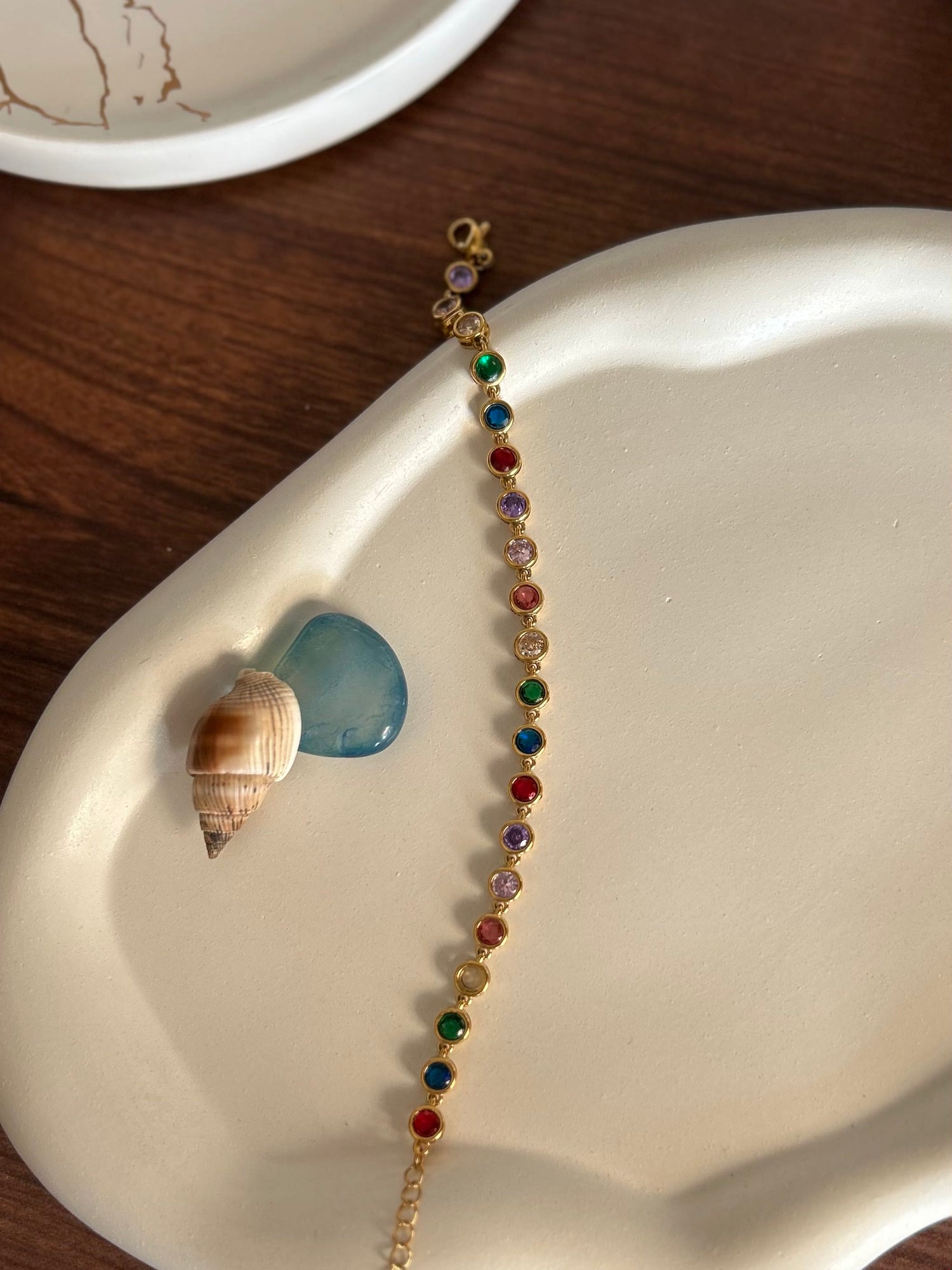 Rina Bracelet - Waterproof, 18k Gold Plated