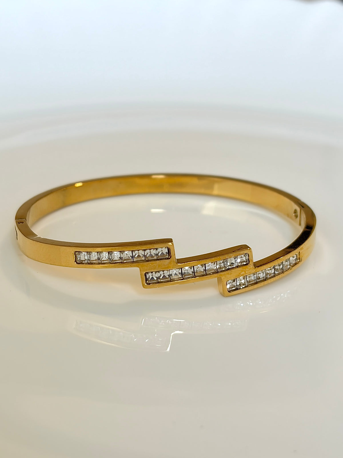 Zaya Bracelet - Waterproof, 18k Gold Plated