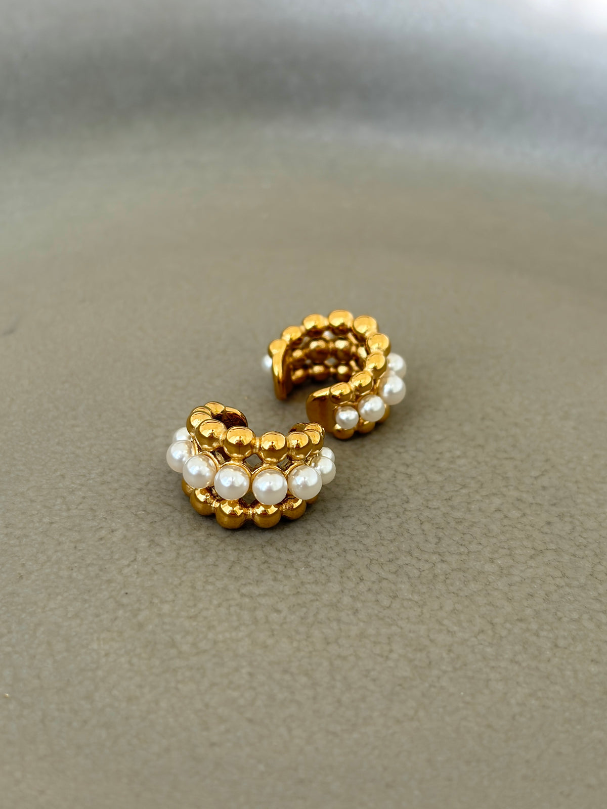 Juno Earcuff (Adjustable- Set of 2) - Waterproof, 18k Gold Plated