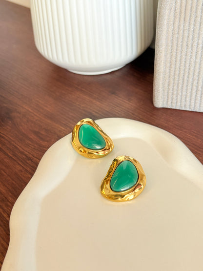 Arica Earrings - Waterproof, 18k Gold Plated
