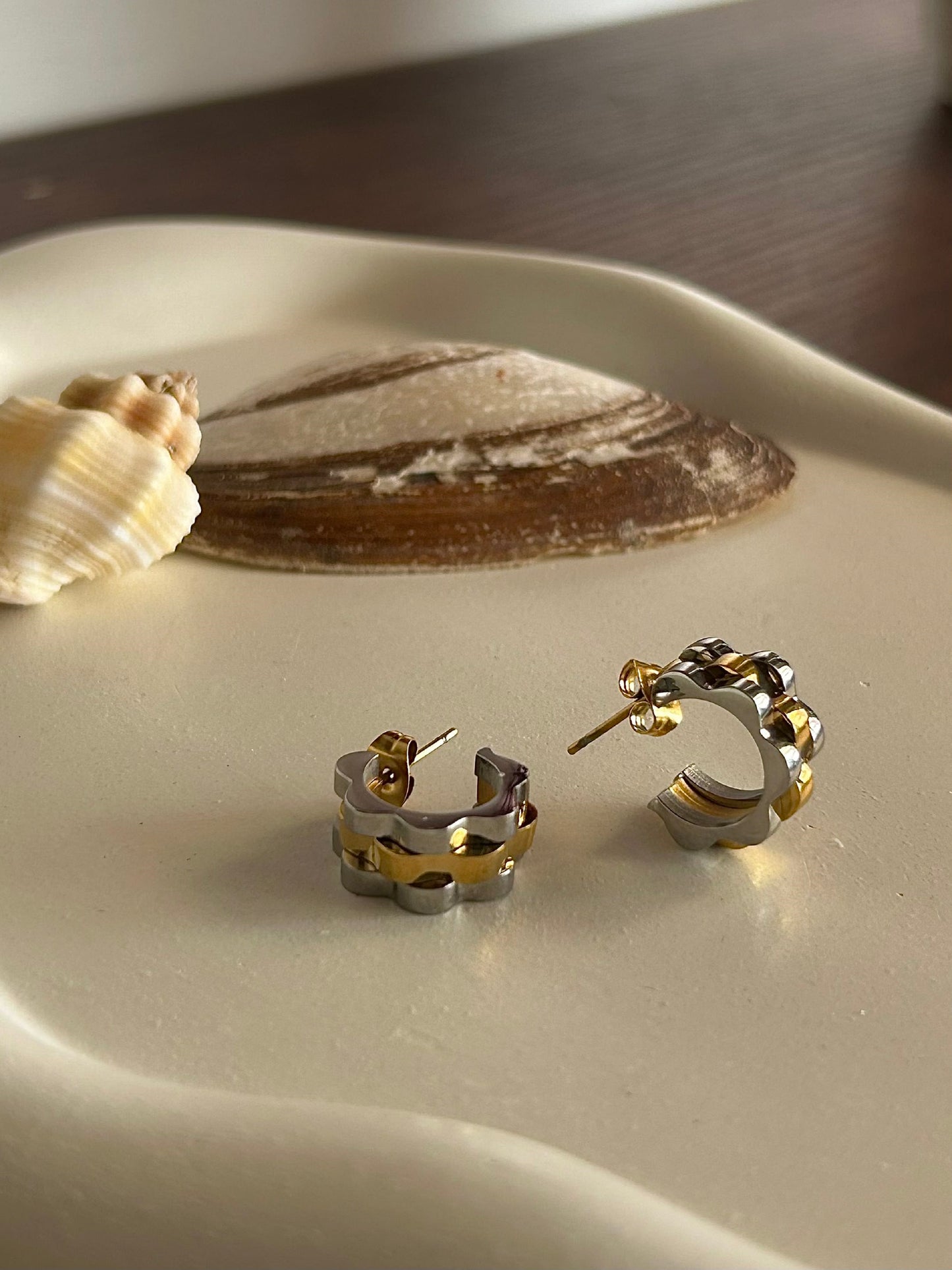 Fury Mini Hoops - Waterproof, 18k Gold Plated