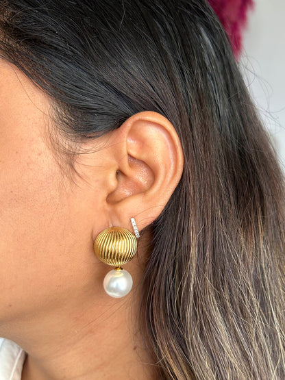 Oro Earrings - Waterproof, 18k Gold Plated