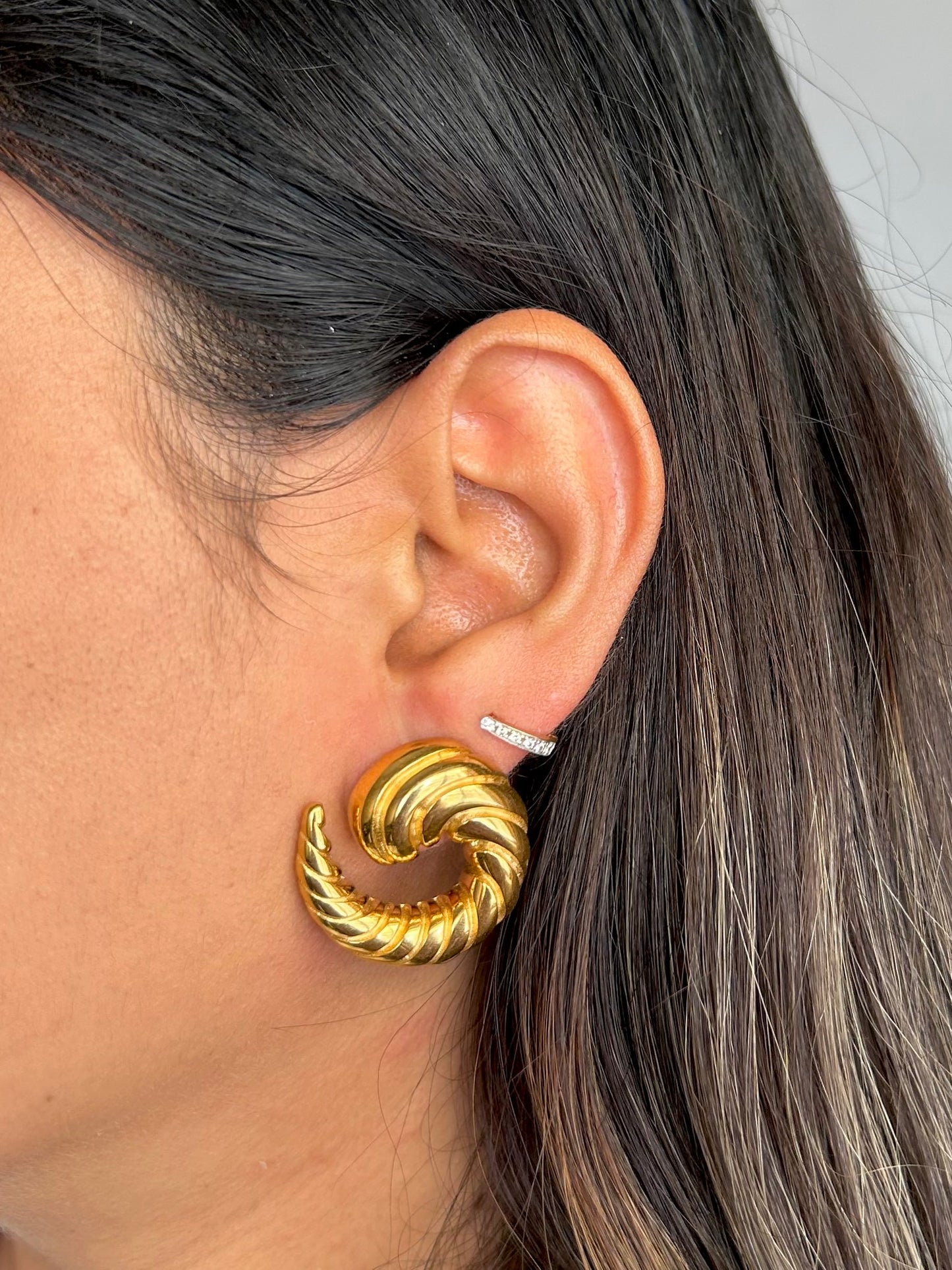 Lavina Earrings - Waterproof, 18k Gold Plated