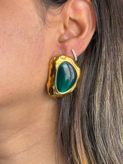 Arica Earrings - Waterproof, 18k Gold Plated