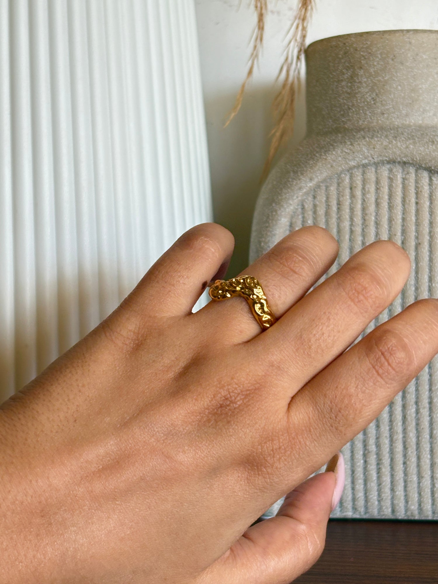 Marbella Ring - Waterproof, 18k Gold Plated