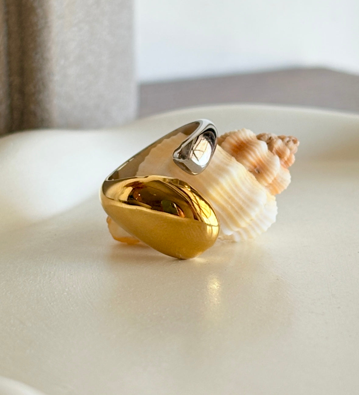 Cookie Ring - Waterproof, 18k Gold Plated