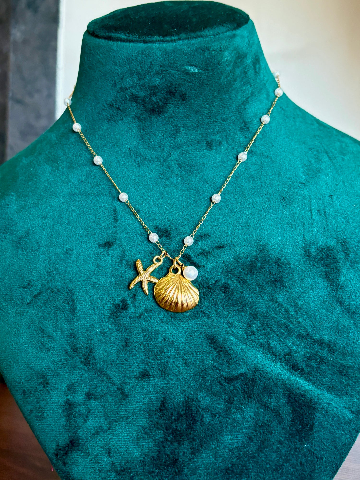 Marial Necklace - Waterproof, 18k Gold Plated